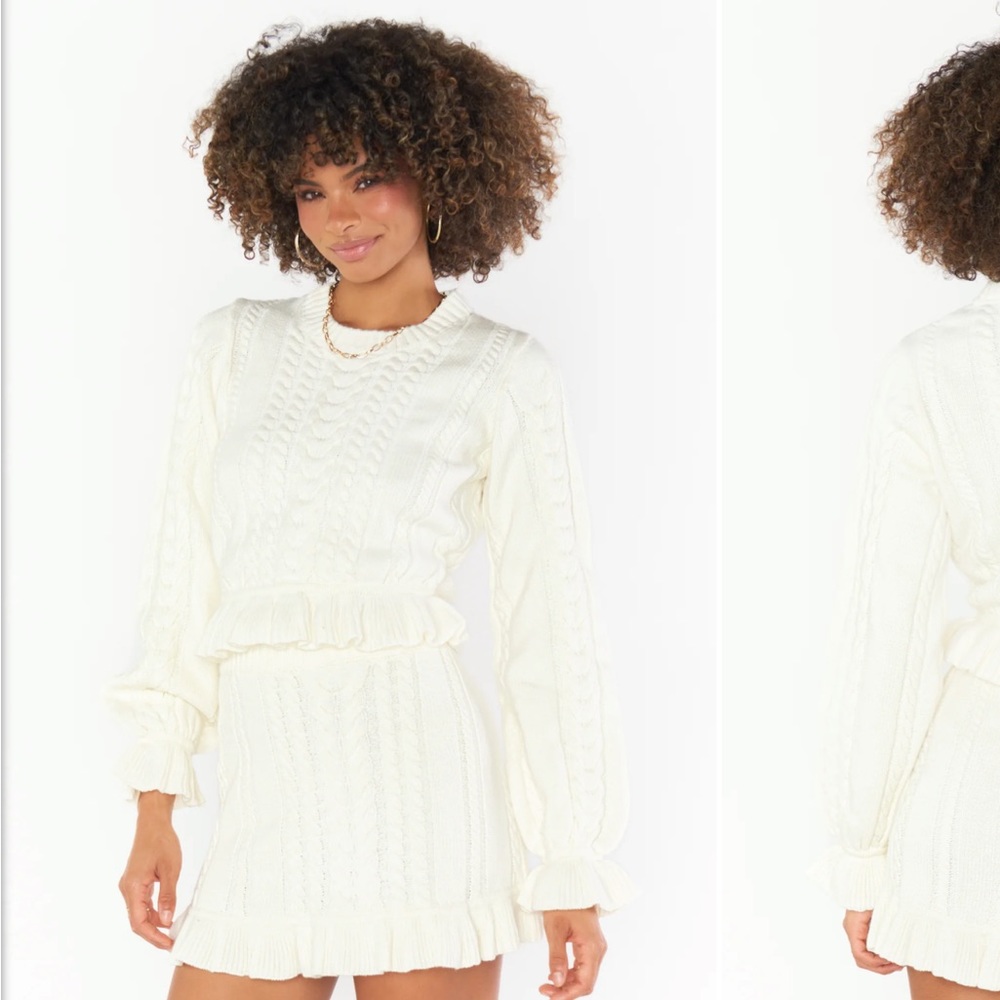 Show Me Your MuMu Ridley Ruffle Skirt - Worn once!